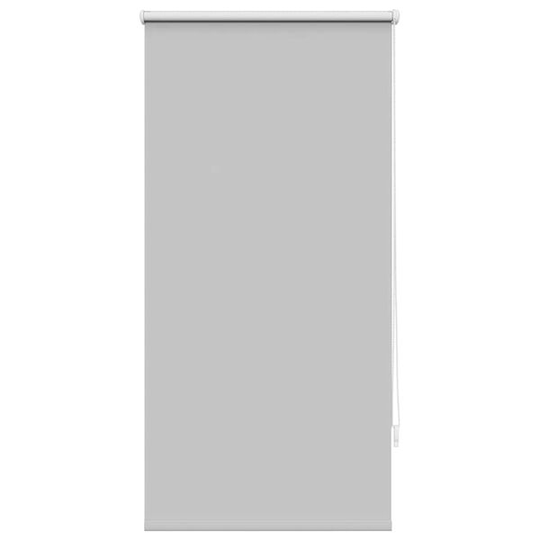 vidaXL Store enrouleur occultant 64,4 x 120 cm, largeur du tissu 60 cm, gris