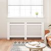 vidaXL Cache-radiateur Blanc 172x19x81,5 cm MDF