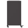 vidaXL Buffet noir 100,5x39x72 cm acier