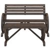 vidaXL Salon de jardin 4 pcs bois de sapin massif