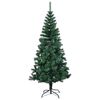 vidaXL Sapin de No&euml;l artificiel pointes iridescentes Vert 240 cm PVC