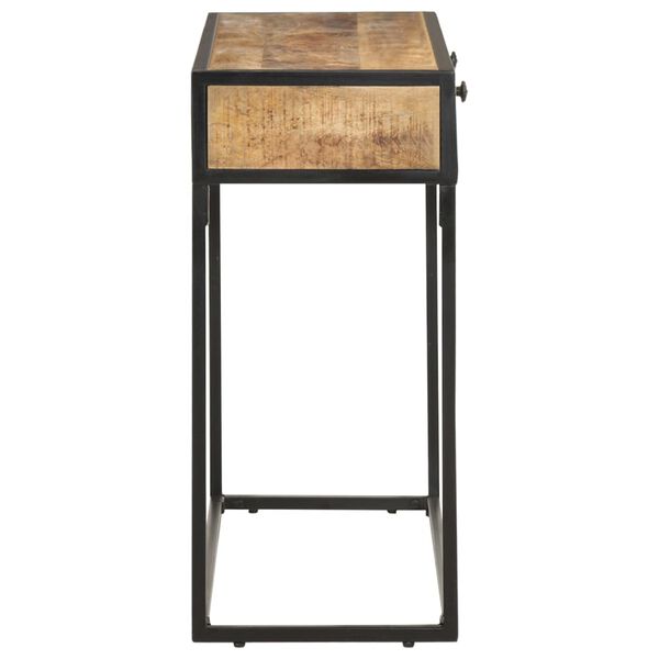 vidaXL Table console 100x35x75 cm Bois de manguier massif