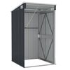 vidaXL Remise de jardin murale Anthracite 118x100x178 cm Acier