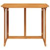 vidaXL Table de bistro 90x50x75 cm Bois d'acacia massif