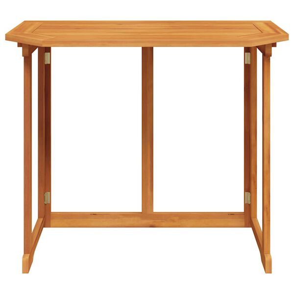 vidaXL Table de bistro 90x50x75 cm Bois d'acacia massif