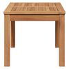 vidaXL table Marron 95 x 45 x 40 cm Bois de teck massif