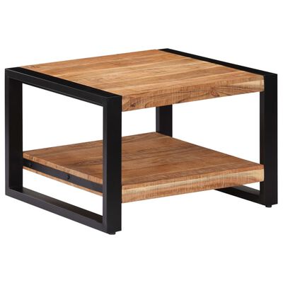 vidaXL Table basse 60x60x40 cm Bois d'acacia massif