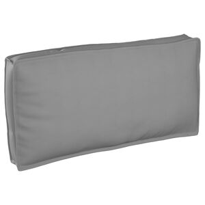 vidaXL Coussin Gris 120 x 60 x 12 cm Tissu Oxford