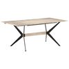 vidaXL Table à manger 180x90x76 cm Bois de manguier massif