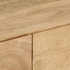 vidaXL Meuble TV 145x30x41 cm Bois massif de manguier