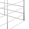 vidaXL Cage &agrave; poules 2 pcs Argent&eacute; 600 x 100 x 210 cm Acier galvanis&eacute;