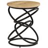 vidaXL Table d'appoint Bois de manguier solide 40x50 cm