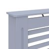 vidaXL Cache-radiateur anthracite 172x19x81,5 cm MDF