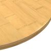 vidaXL Dessus de table &Oslash;60x1,5 cm bambou
