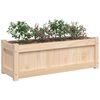 vidaXL Jardini&egrave;res 2 pcs bois de pin massif
