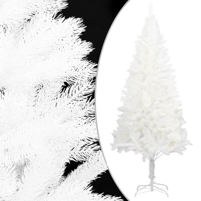 vidaXL Arbre de Noël artificiel aiguilles réalistes blanc 120 cm