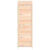 vidaXL Remise de jardin 55x52x174,5 cm Bois de sapin solide