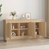 vidaXL Buffet ch&ecirc;ne sonoma 102x35x55 cm bois d'ing&eacute;nierie