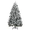vidaXL Sapin de No&euml;l artificiel articul&eacute; 300 LED et boules 180 cm