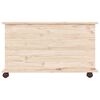 vidaXL Coffre de rangement à roulettes ALTA 73x39,5x43 cm bois de pin