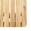 vidaXL Salon de jardin 5 pcs bois d'acacia solide