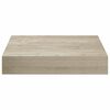 vidaXL &Eacute;tag&egrave;re flottante murale ch&ecirc;ne 23x23,5x3,8 cm MDF