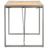vidaXL Table &agrave; manger 140x70x75 cm bois de manguier massif brut