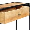 vidaXL Table console 118 x 30 x 75 cm Bois de manguier massif