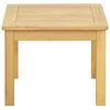 vidaXL Table basse de jardin 45x45x36 cm Bois solide d'acacia