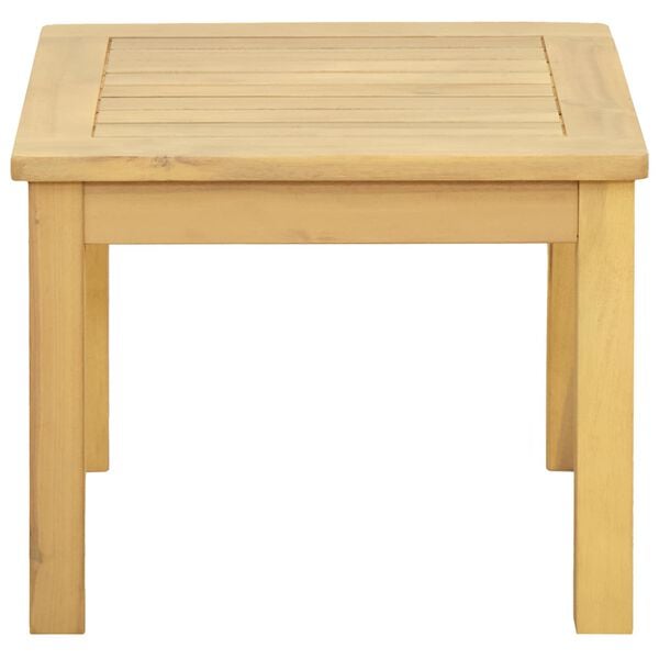 vidaXL Table basse de jardin 45x45x36 cm Bois solide d'acacia