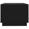 vidaXL Table basse noir 102x55x43 cm bois d'ing&eacute;nierie