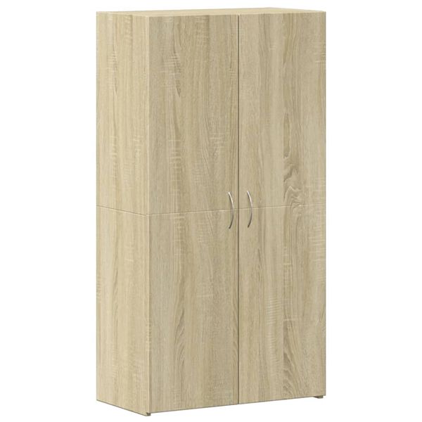 vidaXL Armoire de classement ch&ecirc;ne sonoma 60x32x115 cm bois ing&eacute;nierie