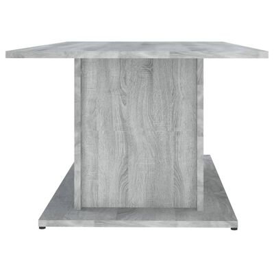 vidaXL Table basse Sonoma gris 102x55,5x40 cm Bois d'ingénierie