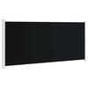vidaXL Auvent lat&eacute;ral r&eacute;tractable de patio 220x500 cm Noir