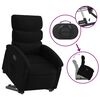 vidaXL Fauteuil inclinable &eacute;lectrique noir tissu