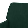 vidaXL Banc Vert fonc&eacute; 108x79x79 cm Velours