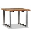 vidaXL Table basse Bois de r&eacute;cup&eacute;ration massif 55x55x40 cm