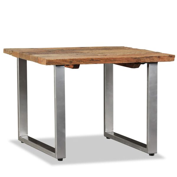 vidaXL Table basse Bois de r&eacute;cup&eacute;ration massif 55x55x40 cm