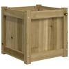 vidaXL Jardini&egrave;res 2 pcs bois de pin impr&eacute;gn&eacute;