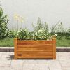 vidaXL Lit sur&eacute;lev&eacute; de jardin Bois d'acacia 50x25x25 cm