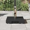 vidaXL Pied de parasol Noir 41 x 41 x 37 cm Granite