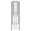 vidaXL Mur en gabion avec couvercles Acier galvanisé 300x30x100 cm
