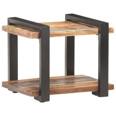 vidaXL Table de chevet 50x40x40 cm Bois de récupération massif