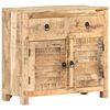 vidaXL Buffet 70x30x68 cm Bois de manguier solide