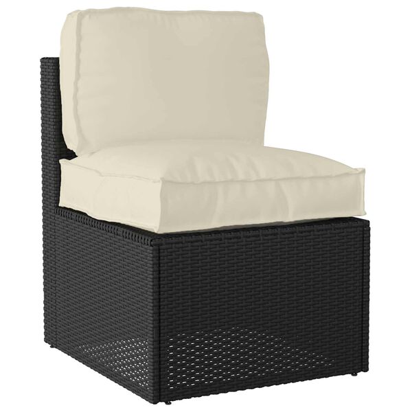 vidaXL Set de coussins de palette 2 pcs Cr&egrave;me Tissu Oxford