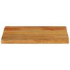 vidaXL Dessus de table &agrave; bord vivant 60x20x2,5 cm bois massif manguier