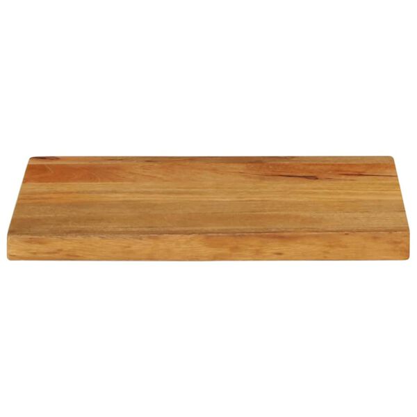 vidaXL Dessus de table &agrave; bord vivant 60x20x2,5 cm bois massif manguier