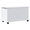 vidaXL Coffre de rangement et roulettes ALTA blanc 73x39,5x43 cm