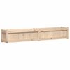 vidaXL Jardini&egrave;res 2 pcs bois de pin massif