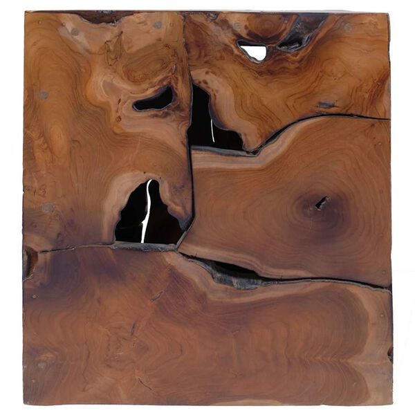 vidaXL Tabouret Bois de teck massif